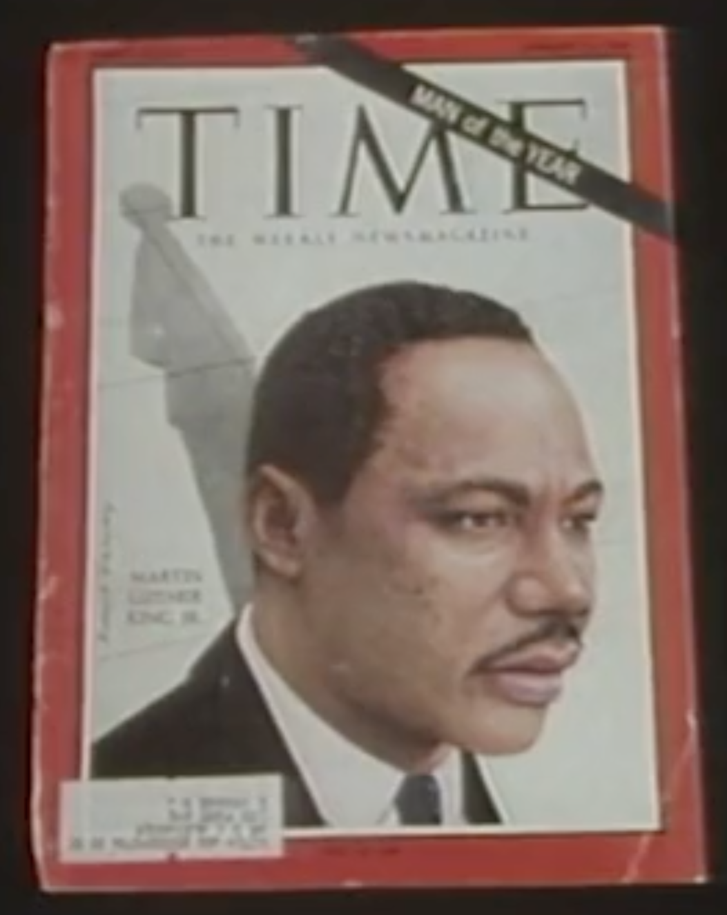 Martin Luther King Time Magazine Cover